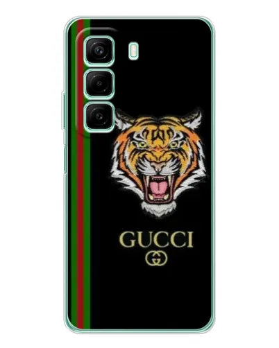 Чехол для Infinix Hot 60 с картинкой «Тигр Gucci»