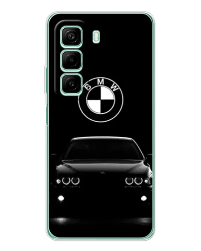 Чехол для Infinix Hot 60 с картинкой «BMW — взгляд из темноты»
