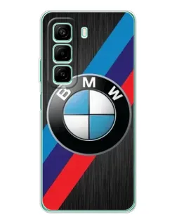 Чехол для Infinix Hot 60 с картинкой «BMW M-stripes стиль»