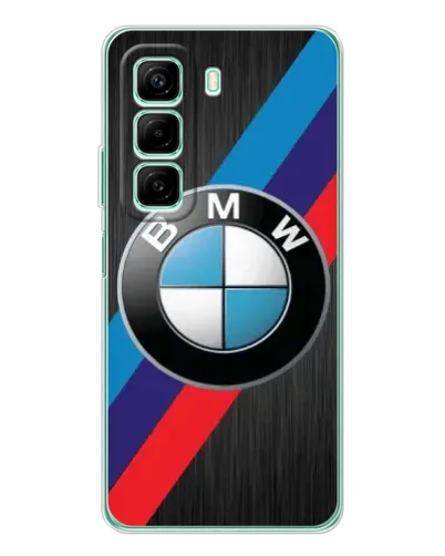 Чехол для Infinix Hot 60 с картинкой «BMW M-stripes стиль»
