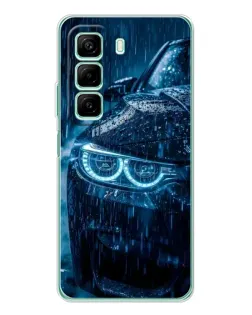 Чохол для Infinix Hot 60 з картинкою «BMW під дощем»