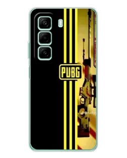 Чехол для Infinix Hot 60 с картинкой «PUBG — камуфляжный шлем»