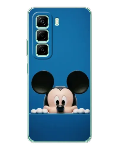Чехол для Infinix Hot 60 с картинкой «Микки выглядывает»