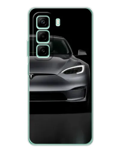 Чехол для Infinix Hot 60 с картинкой «Tesla Model S Look» Чехол для Infinix Hot 60 с картинкой «Tesla Model S Look»