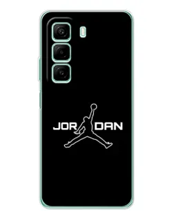 Чохол для Infinix Hot 60i з картинкою «Nike Pink Swirl»