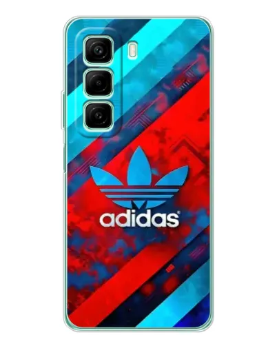 Чехол для Infinix Hot 60i с картинкой «Абстракция Adidas»