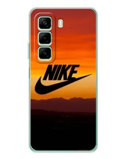 Чехол для Infinix Hot 60i с картинкой «Nike — вечерний горизонт»