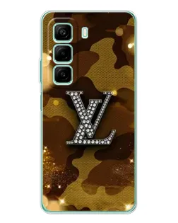 Чехол для Infinix Hot 60i с картинкой «Камуфляжный Louis Vuitton»