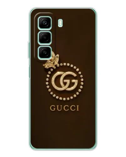 Чехол для Infinix Hot 60i с картинкой «Gucci — золотая бабочка» Чехол для Infinix Hot 60i с картинкой «Gucci — золотая бабочка»