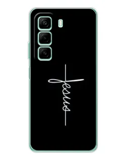 Чехол для Infinix Hot 60i с картинкой «Тонкая линия веры»