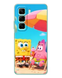 Чехол для Infinix Hot 60i с картинкой «Отдых на пляже»