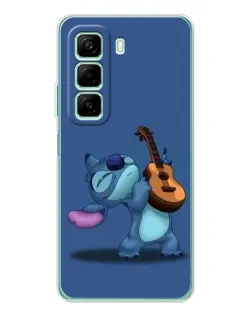 Чохол для Infinix Hot 60i з картинкою «Стіч з укулеле»