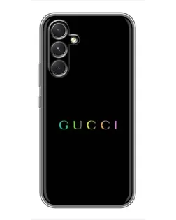 Чохол для Infinix Hot 70 Pro з картинкою «Gucci — неоновий мінімалізм»