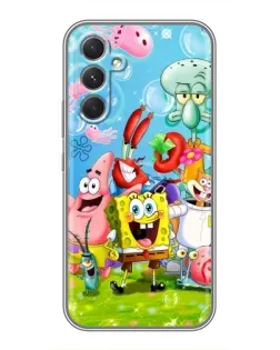 Чехол для Infinix Hot 70 Pro с картинкой «Губка Боб и друзья» Чехол для Infinix Hot 70 Pro с картинкой «Губка Боб и друзья»
