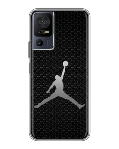 Чехол для Infinix Hot 70 с картинкой «Jordan Dark Carbon»