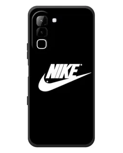 Чехол для Infinix Hot 70 с картинкой «Мазки краски Nike»