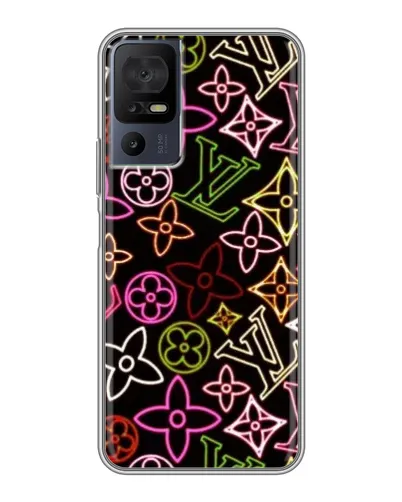 Чехол для Infinix Hot 70 с картинкой «Неоновый микс Nike» Чехол для Infinix Hot 70 с картинкой «Неоновый микс Nike»