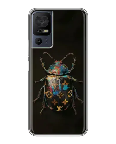 Чехол для Infinix Hot 70 с картинкой «LV — мраморный принт» Чехол для Infinix Hot 70 с картинкой «LV — мраморный принт»