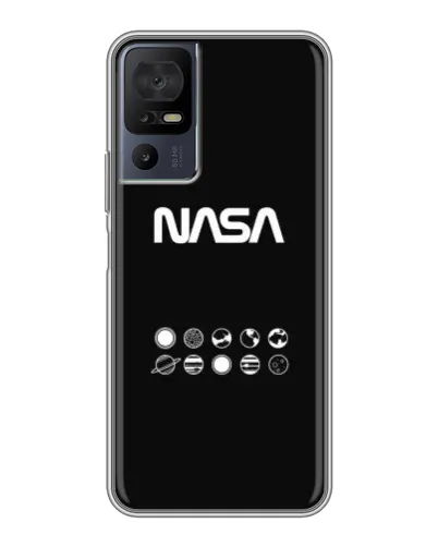 Чехол для Infinix Hot 70 с картинкой «NASA — технический принт» Чехол для Infinix Hot 70 с картинкой «NASA — технический принт»