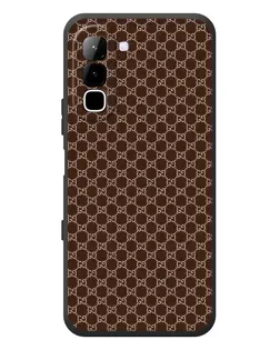 Чехол для Infinix Hot 70 с картинкой «Gucci — шоколадная сетка»