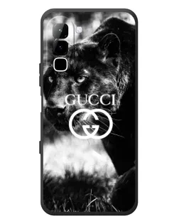 Чехол для Infinix Hot 70 с картинкой «Gucci — дикая природа»