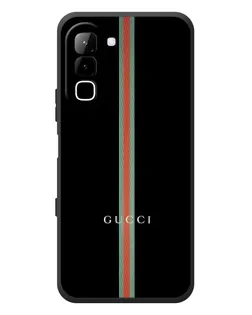 Чехол для Infinix Hot 70 с картинкой «Gucci — строгая линия»