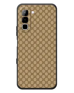 Чехол для Infinix Hot 70 с картинкой «Gucci — классический беж»