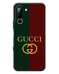 Чехол для Infinix Hot 70 с картинкой «Gucci — темно-зеленый градиент»