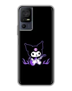 Чехол для Infinix Hot 70 с картинкой «Электрическая Kuromi»