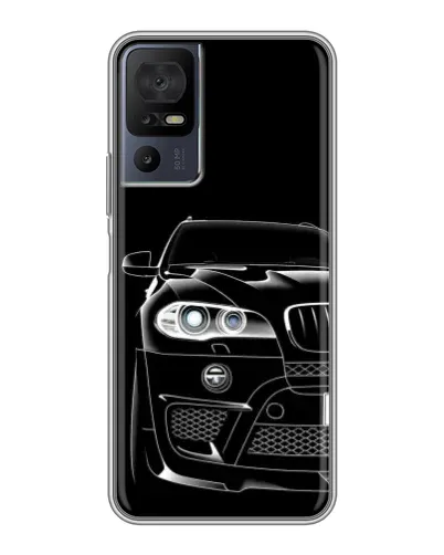 Чехол для Infinix Hot 70 с картинкой «Темный силуэт BMW» Чехол для Infinix Hot 70 с картинкой «Темный силуэт BMW»