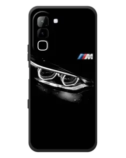 Чехол для Infinix Hot 70 с картинкой «BMW — взгляд тигра»