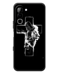 Чехол для Infinix Hot 70 с картинкой «Сияющий крест Jesus»