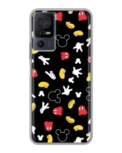 Чехол для Infinix Hot 70 с картинкой «Графический принт лапок» Чехол для Infinix Hot 70 с картинкой «Графический принт лапок»