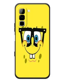 Чехол для Infinix Hot 70 с картинкой «Минималистичный Спанч Боб»