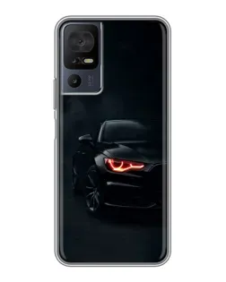 Чехол для Infinix Hot 70 с картинкой «Audi — хищный взгляд»