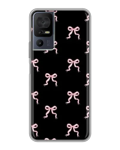 Чехол для Infinix Hot 70 с картинкой «Бант-цветок»