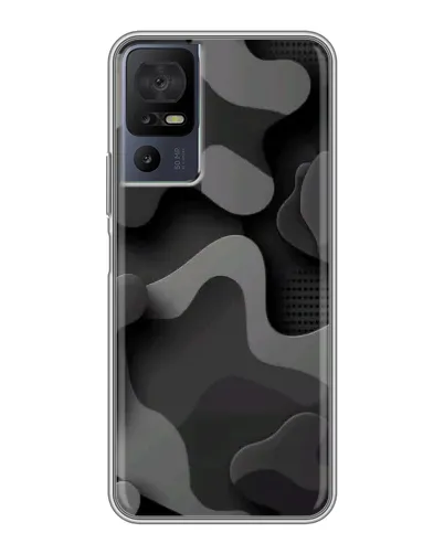 Чехол для Infinix Hot 70 с картинкой «Темный абстрактный камуфляж» Чехол для Infinix Hot 70 с картинкой «Темный абстрактный камуфляж»