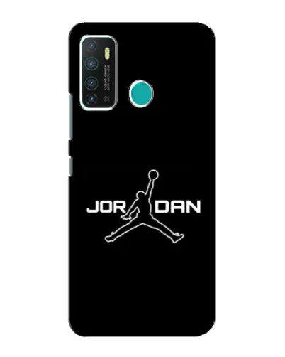 Чехол для Infinix Hot 9 / Hot 9 Pro с картинкой «Nike Pink Swirl»