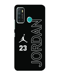 Чехол для Infinix Hot 9 / Hot 9 Pro с картинкой «Jordan Vertical»