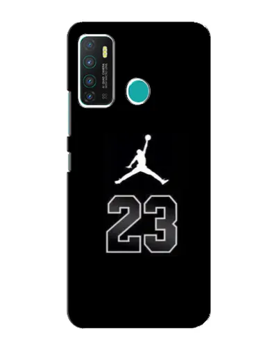 Чехол для Infinix Hot 9 / Hot 9 Pro с картинкой «Jordan Flight 23»