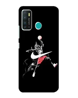 Чехол для Infinix Hot 9 / Hot 9 Pro с картинкой «Jordan Jumpman»