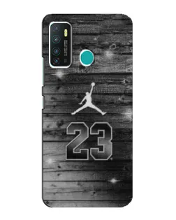 Чехол для Infinix Hot 9 / Hot 9 Pro с картинкой «Jordan Carbon 23»
