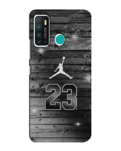 Чехол для Infinix Hot 9 / Hot 9 Pro с картинкой «Jordan Carbon 23»