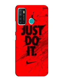 Чехол для Infinix Hot 9 / Hot 9 Pro с картинкой «Nike Just Do It»