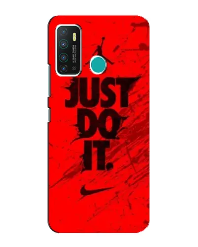 Чехол для Infinix Hot 9 / Hot 9 Pro с картинкой «Nike Just Do It»