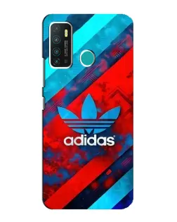 Чехол для Infinix Hot 9 / Hot 9 Pro с картинкой «Абстракция Adidas»