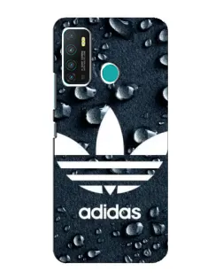 Чехол для Infinix Hot 9 / Hot 9 Pro с картинкой «Adidas Trefoil Blue»