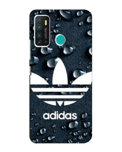 Чехол для Infinix Hot 9 / Hot 9 Pro с картинкой «Adidas Trefoil Blue»