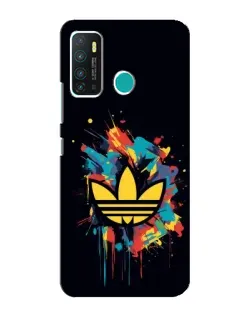 Чехол для Infinix Hot 9 / Hot 9 Pro с картинкой «Adidas Splash»