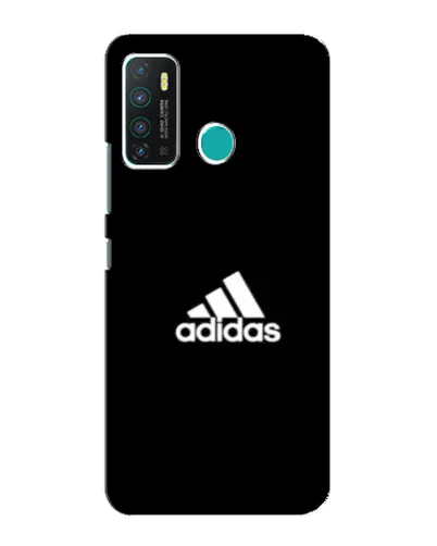 Чехол для Infinix Hot 9 / Hot 9 Pro с картинкой «Adidas Red Style»